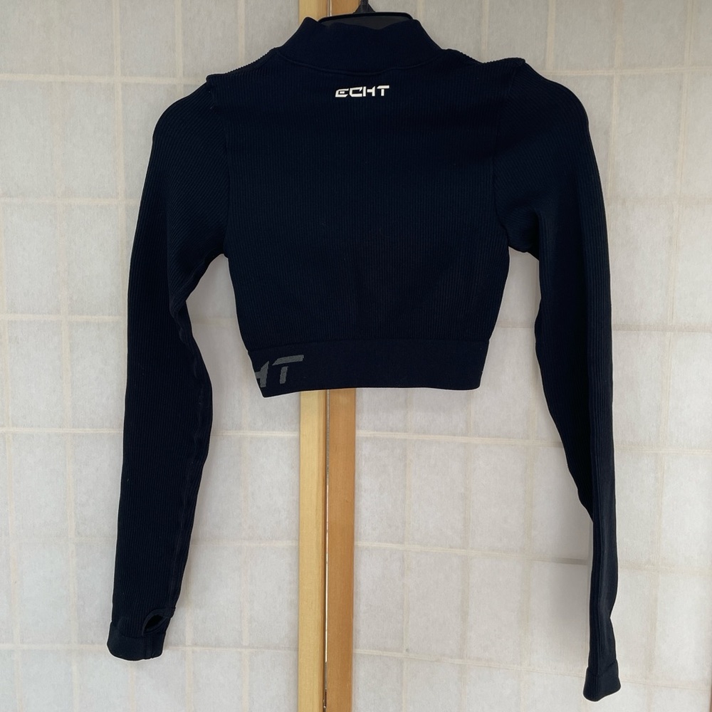 High Neck Activewear Crop Top
